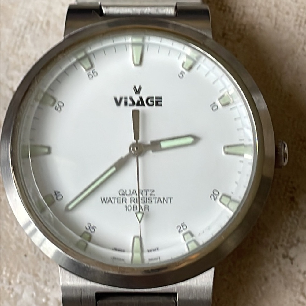 COPY - Visage men battery water resistant 10Bar stainless steel